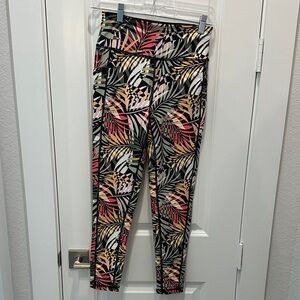 DKNY Sport Tropical Print Leggings